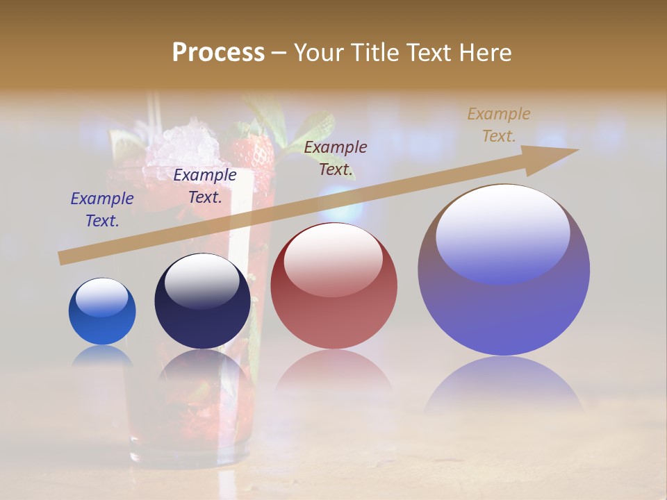 Refreshing Drink Mint PowerPoint Template