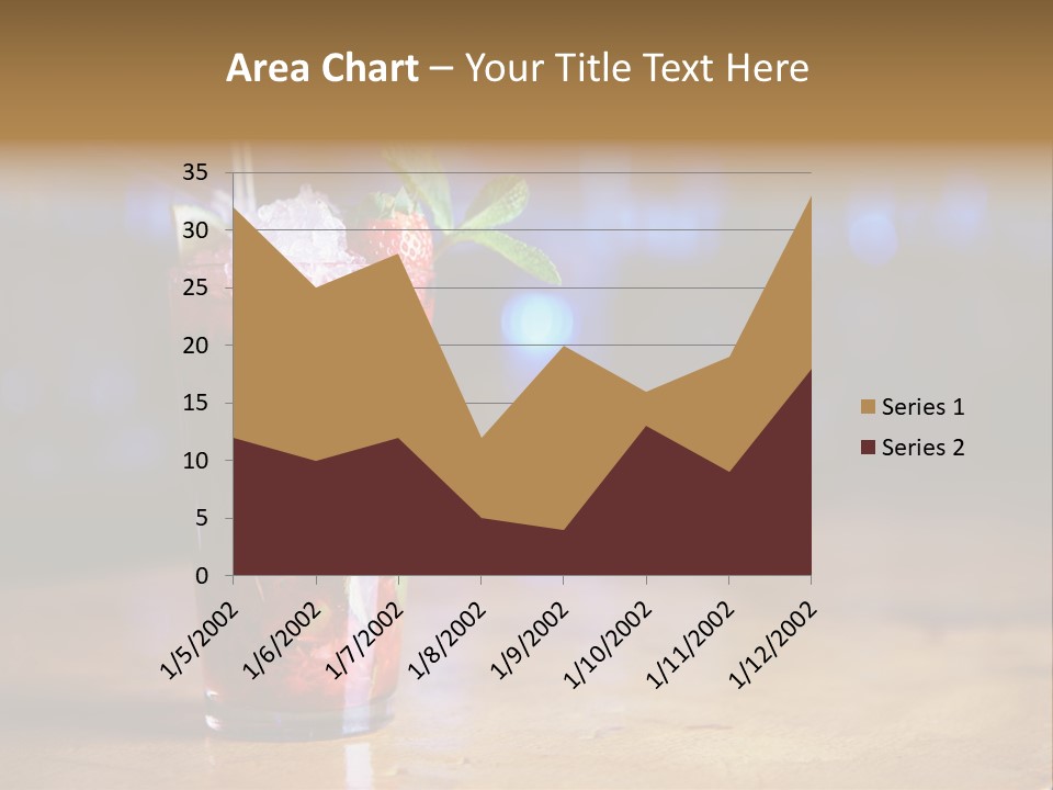 Refreshing Drink Mint PowerPoint Template