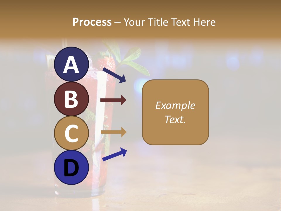 Refreshing Drink Mint PowerPoint Template