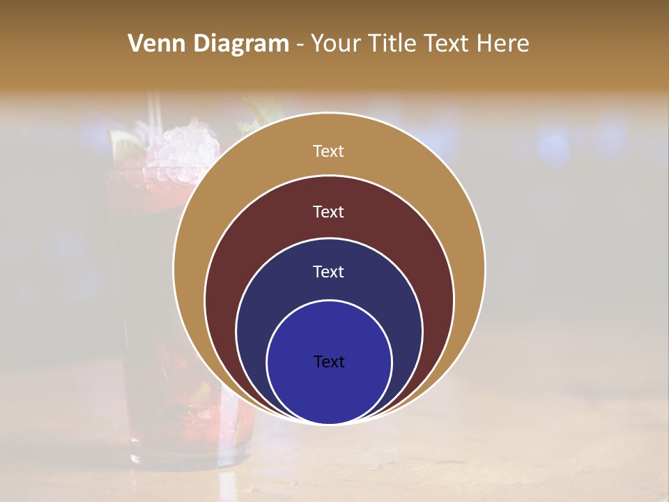 Refreshing Drink Mint PowerPoint Template
