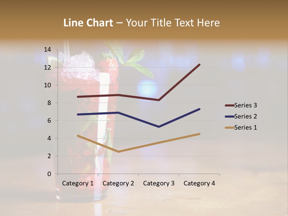 Refreshing Drink Mint PowerPoint Template