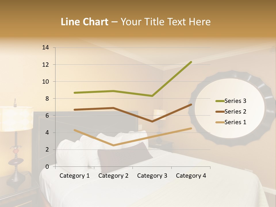 Lamp Sleeping Apartment PowerPoint Template