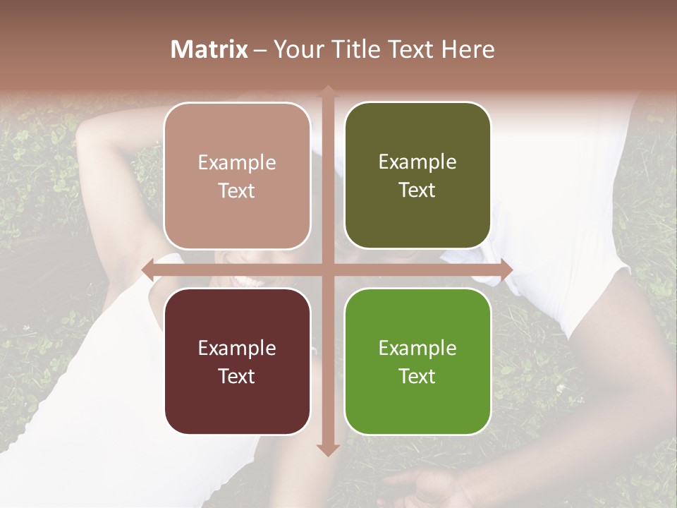 Sister Woman Man PowerPoint Template