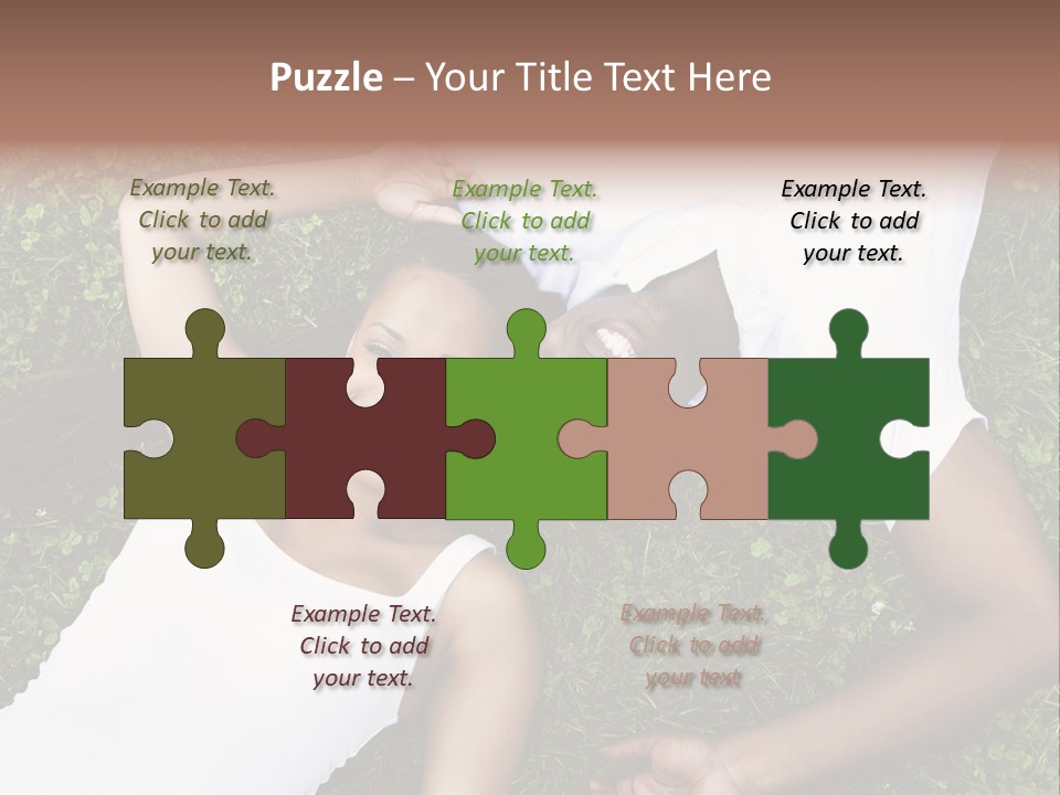 Sister Woman Man PowerPoint Template