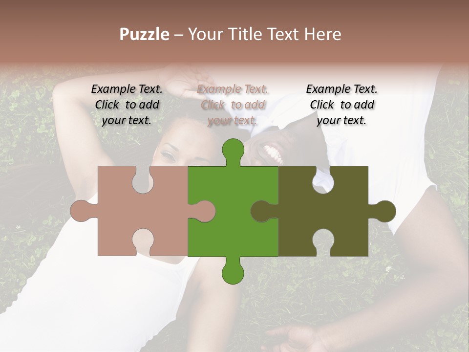 Sister Woman Man PowerPoint Template