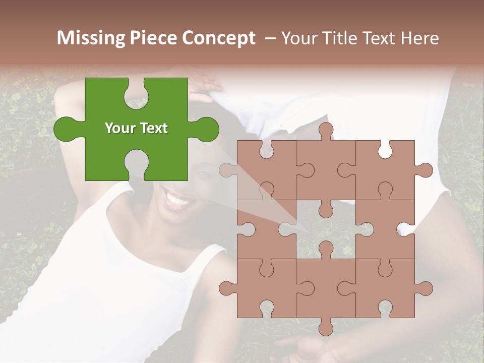 Sister Woman Man PowerPoint Template