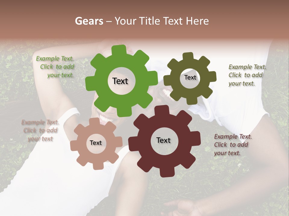 Sister Woman Man PowerPoint Template