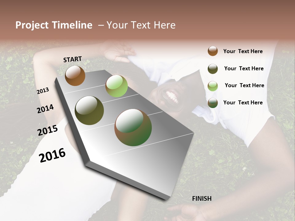 Sister Woman Man PowerPoint Template