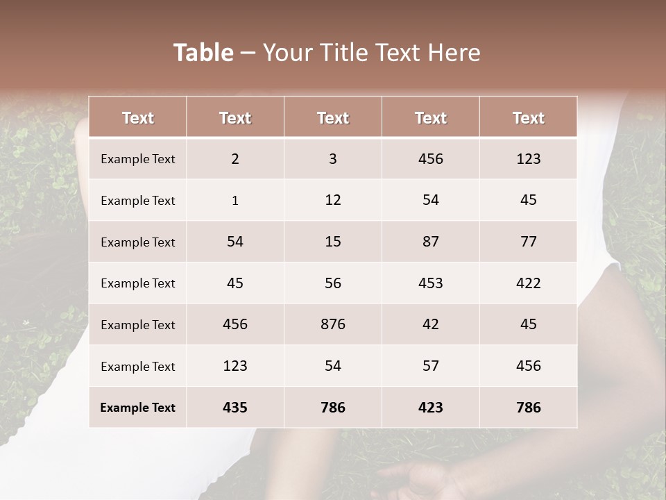 Sister Woman Man PowerPoint Template