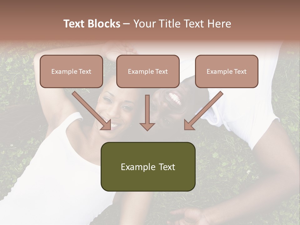 Sister Woman Man PowerPoint Template
