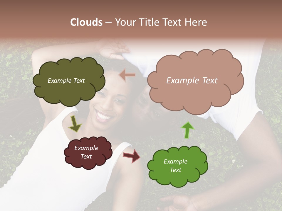 Sister Woman Man PowerPoint Template