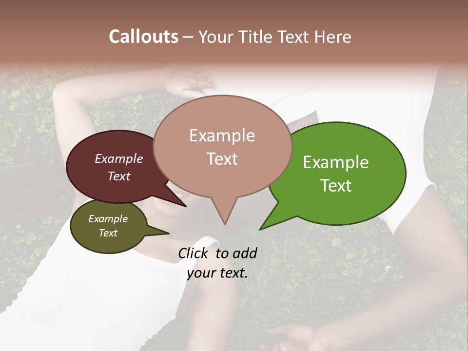 Sister Woman Man PowerPoint Template