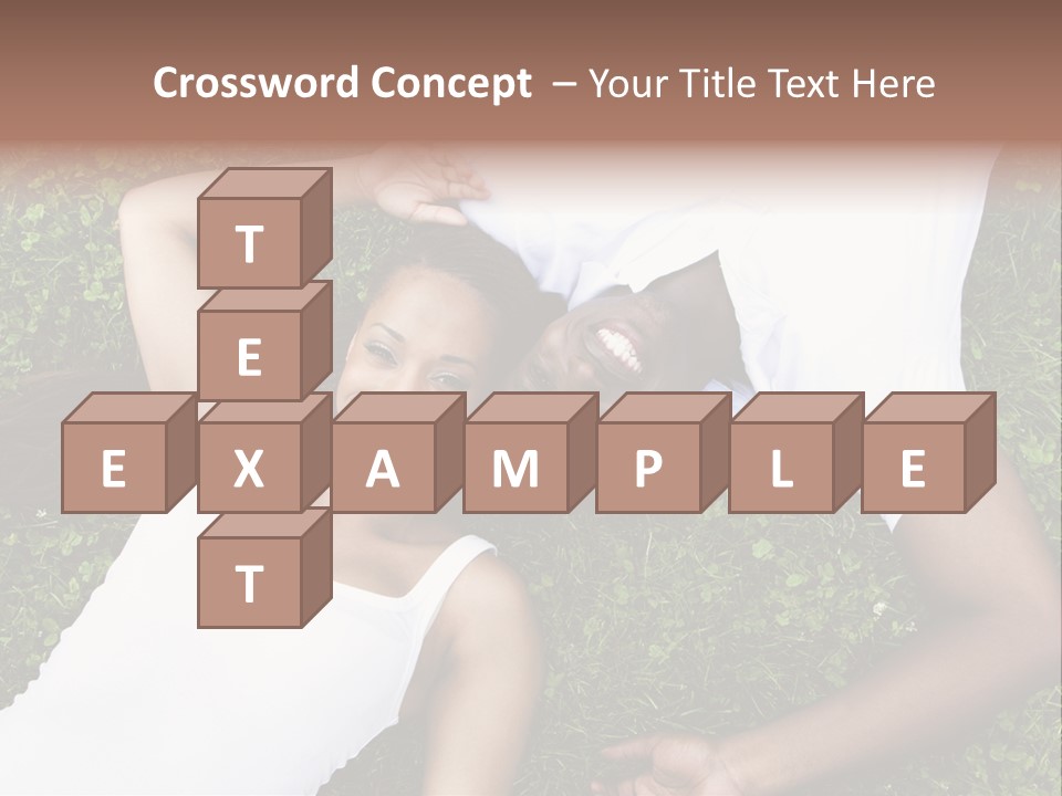 Sister Woman Man PowerPoint Template