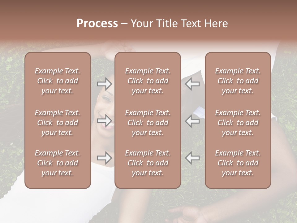 Sister Woman Man PowerPoint Template