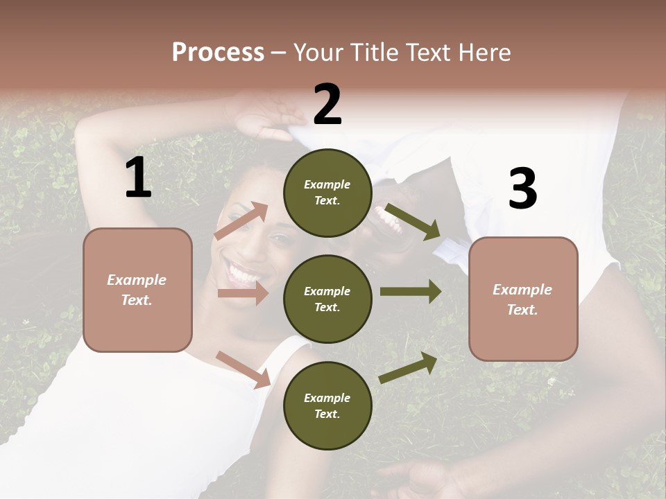 Sister Woman Man PowerPoint Template