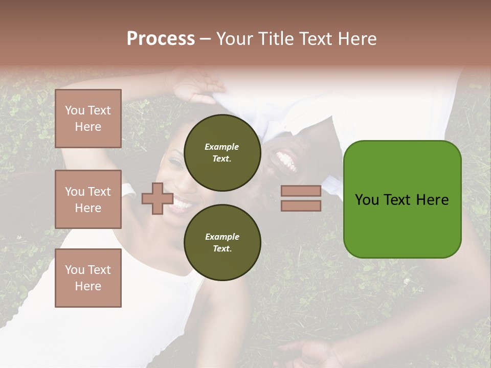 Sister Woman Man PowerPoint Template
