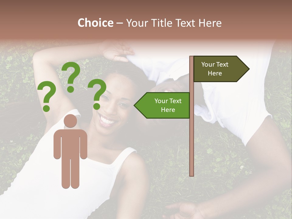 Sister Woman Man PowerPoint Template