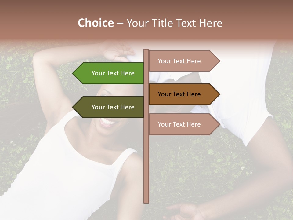 Sister Woman Man PowerPoint Template