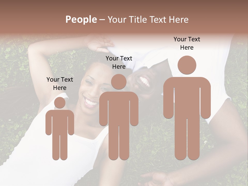 Sister Woman Man PowerPoint Template