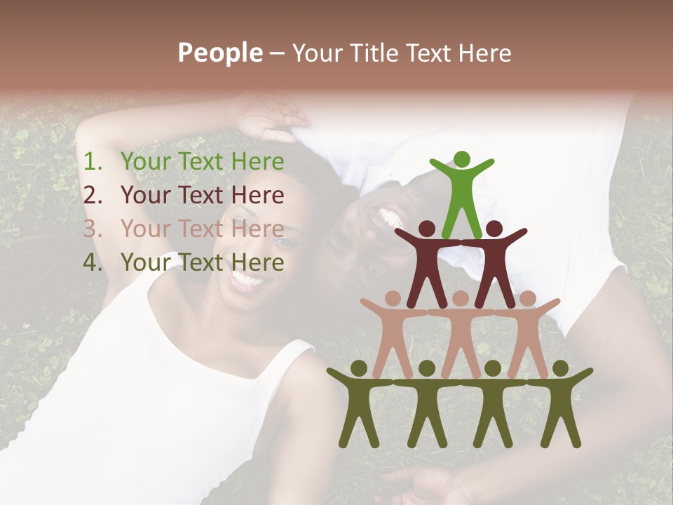 Sister Woman Man PowerPoint Template