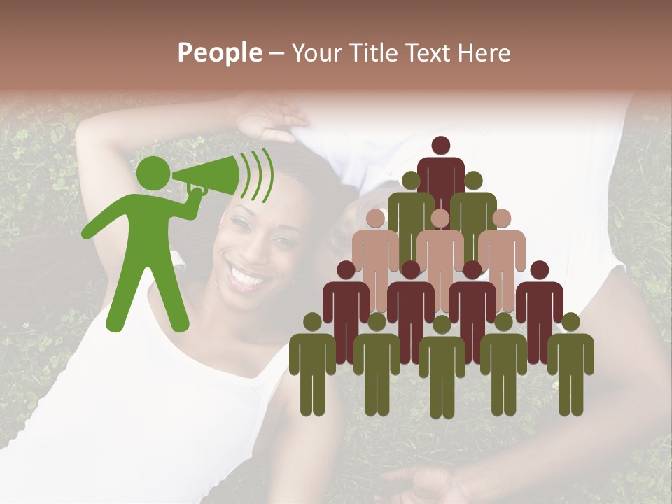 Sister Woman Man PowerPoint Template