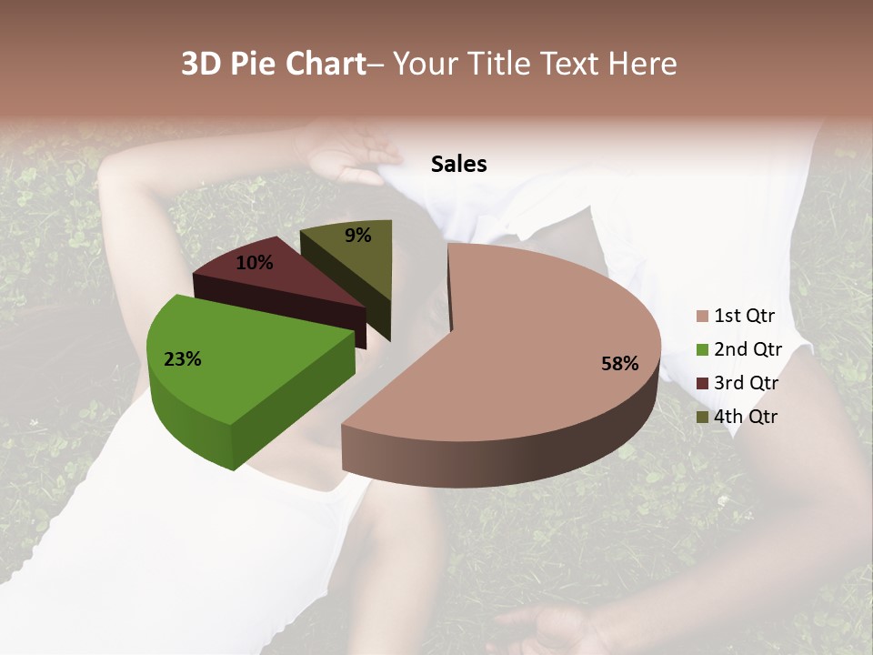 Sister Woman Man PowerPoint Template