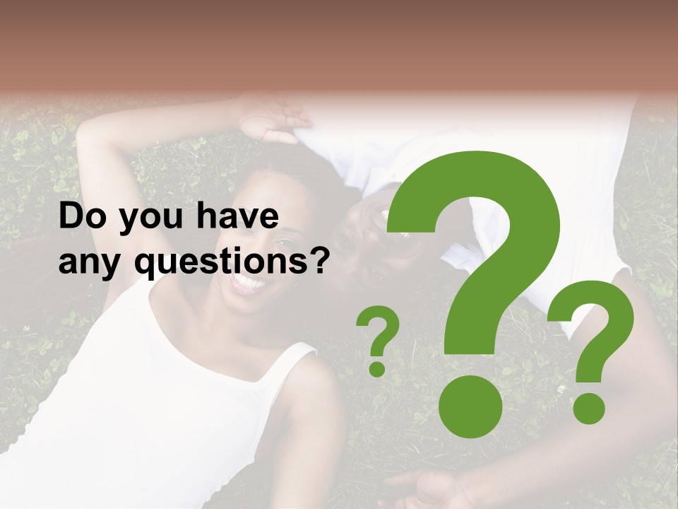 Sister Woman Man PowerPoint Template