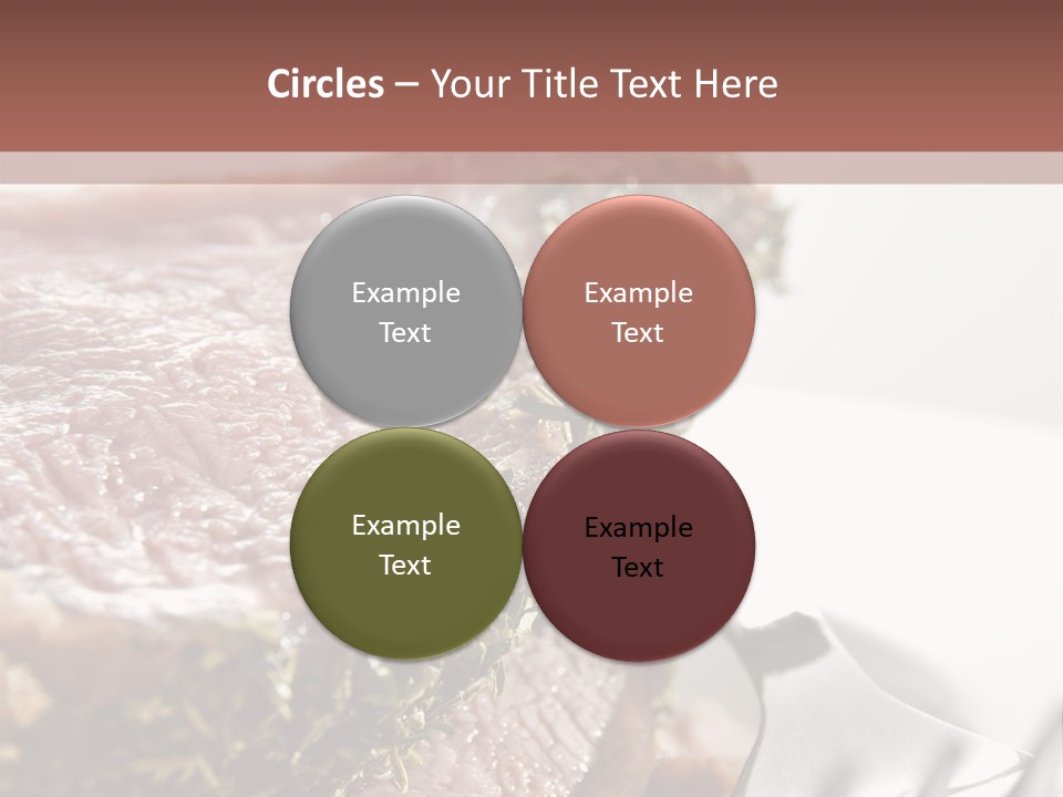 Herb Meal Gourmet PowerPoint Template