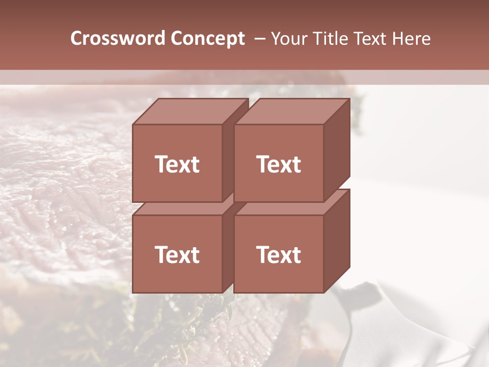 Herb Meal Gourmet PowerPoint Template