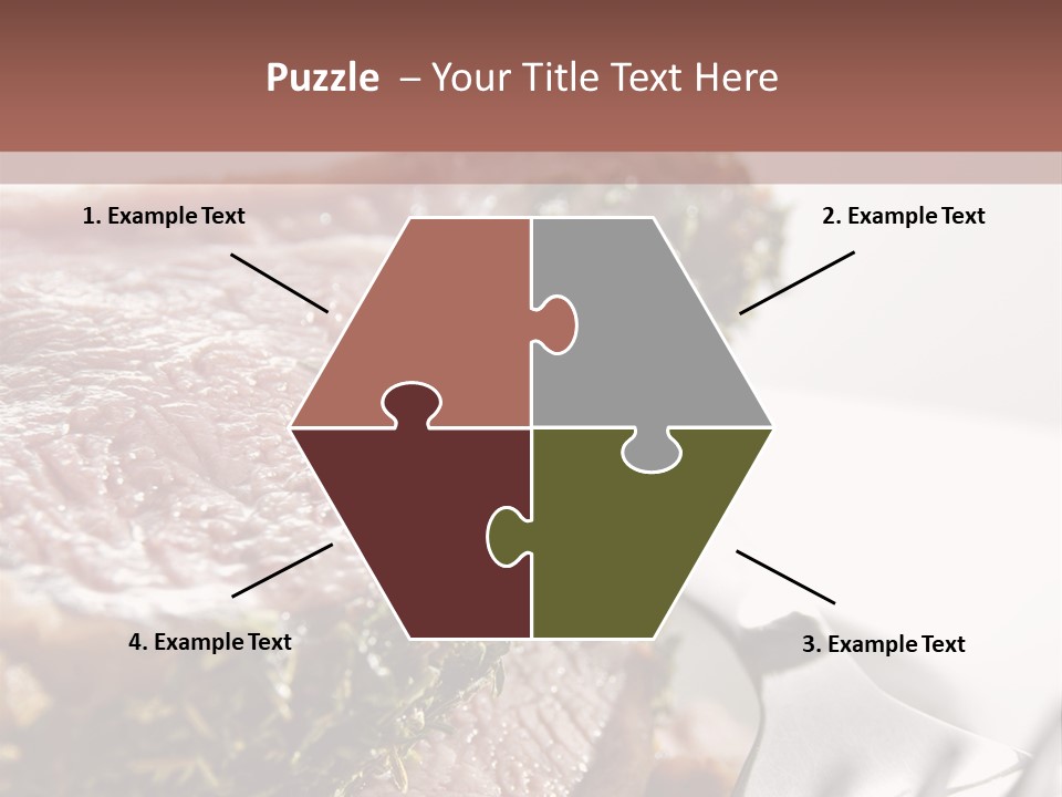 Herb Meal Gourmet PowerPoint Template