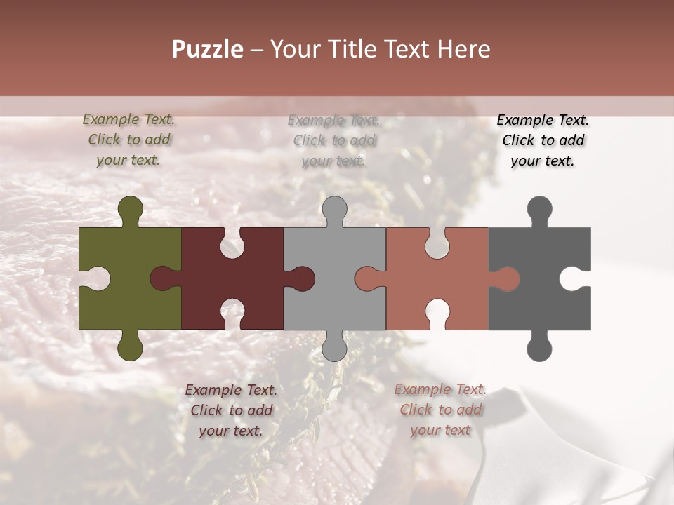 Herb Meal Gourmet PowerPoint Template