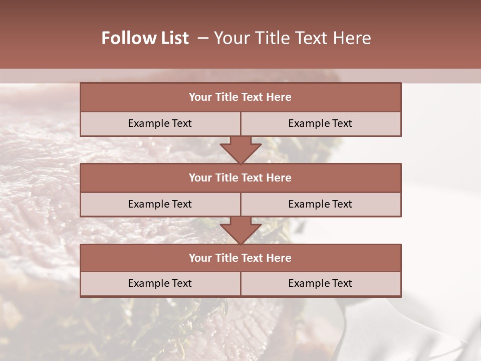 Herb Meal Gourmet PowerPoint Template