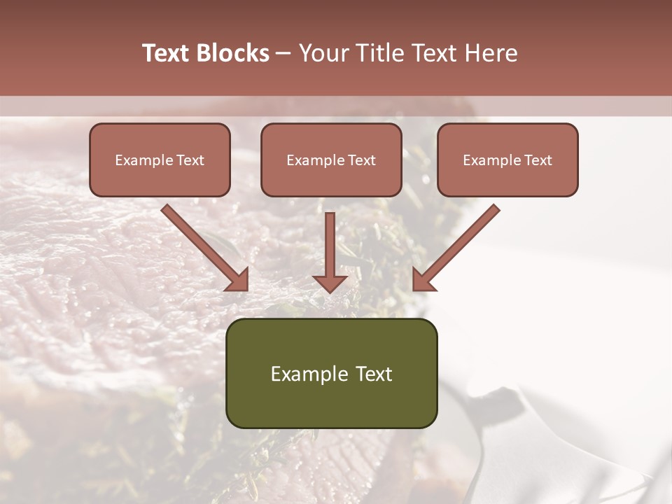Herb Meal Gourmet PowerPoint Template
