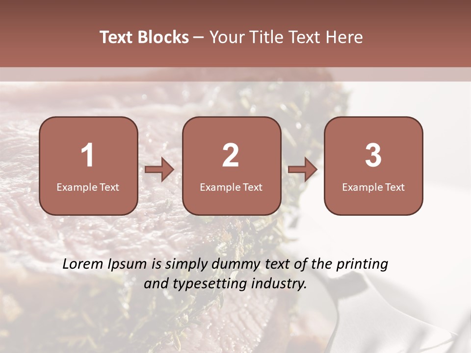 Herb Meal Gourmet PowerPoint Template