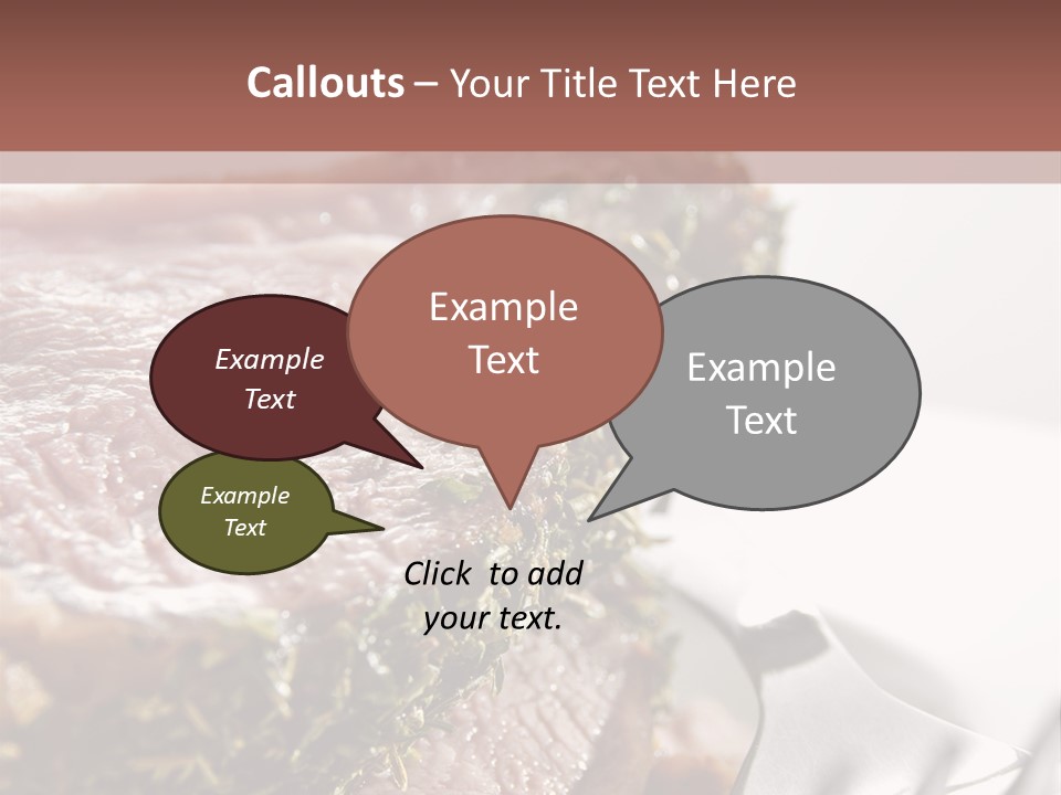 Herb Meal Gourmet PowerPoint Template