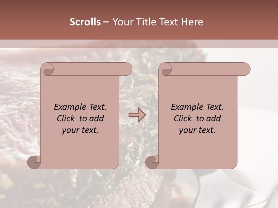 Herb Meal Gourmet PowerPoint Template