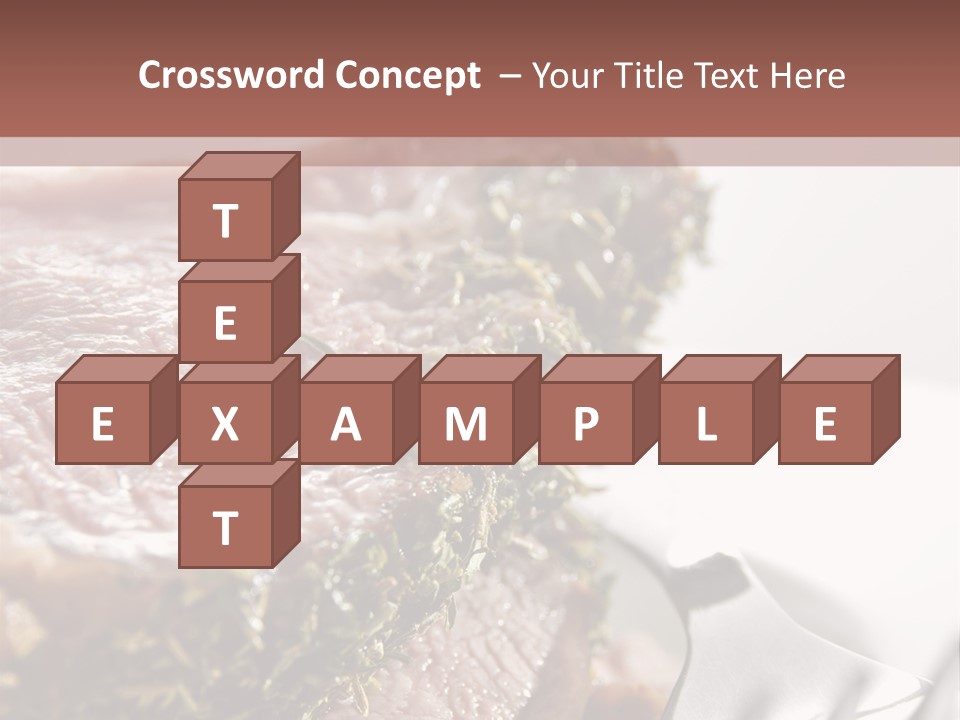 Herb Meal Gourmet PowerPoint Template