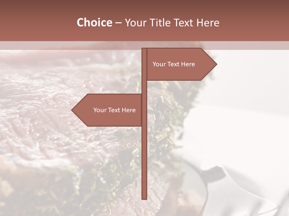Herb Meal Gourmet PowerPoint Template