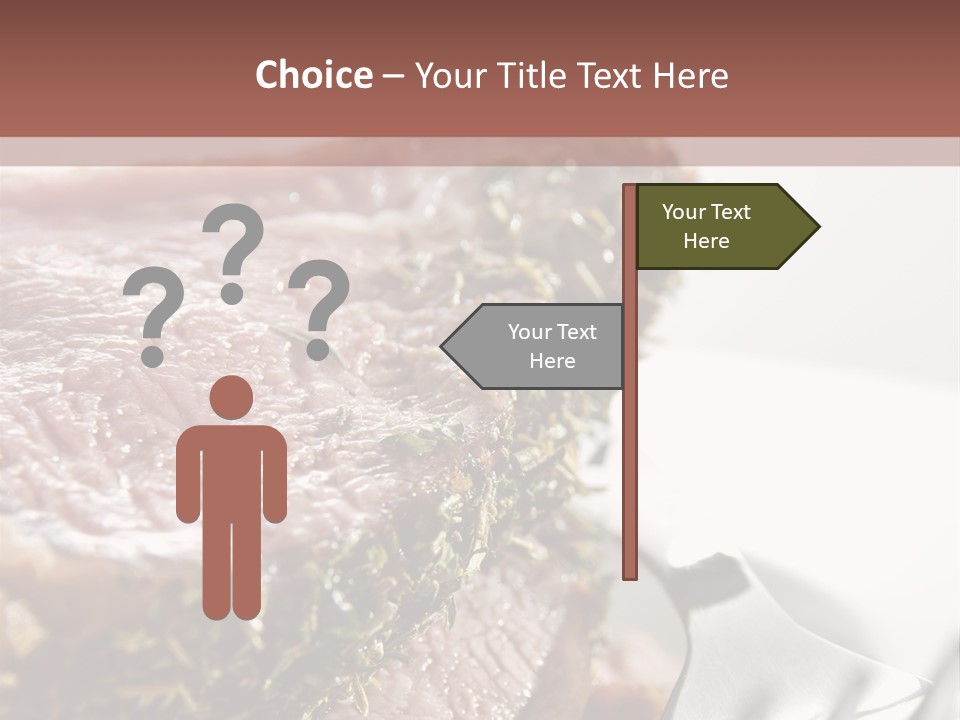 Herb Meal Gourmet PowerPoint Template