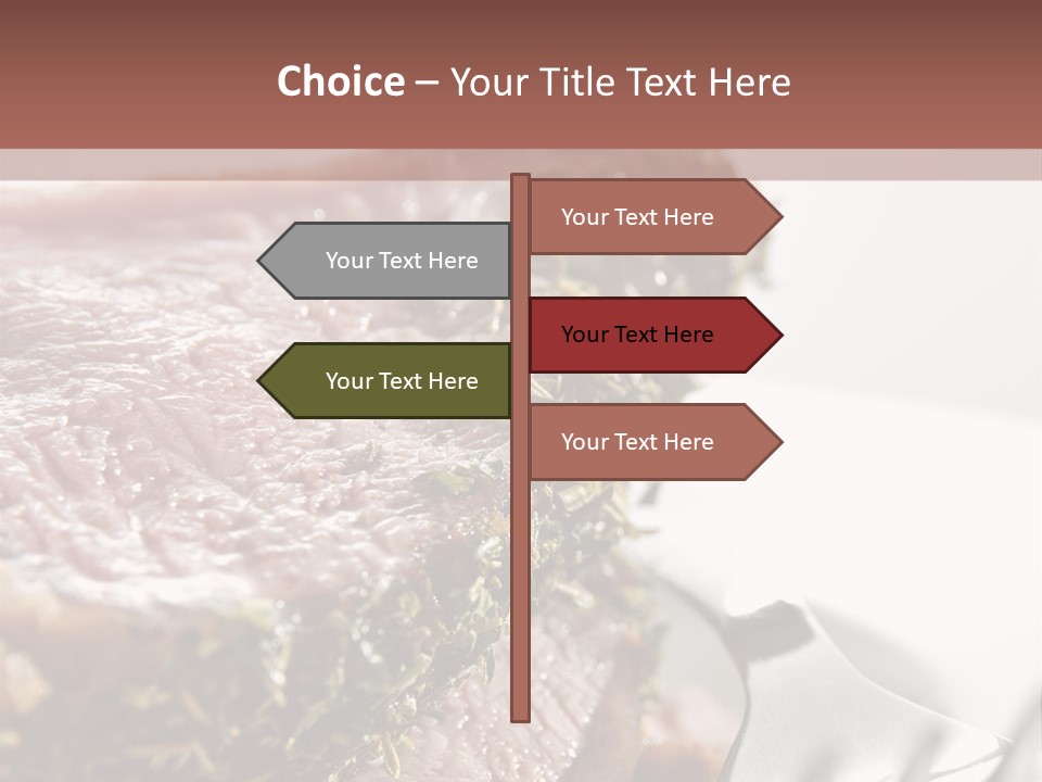 Herb Meal Gourmet PowerPoint Template