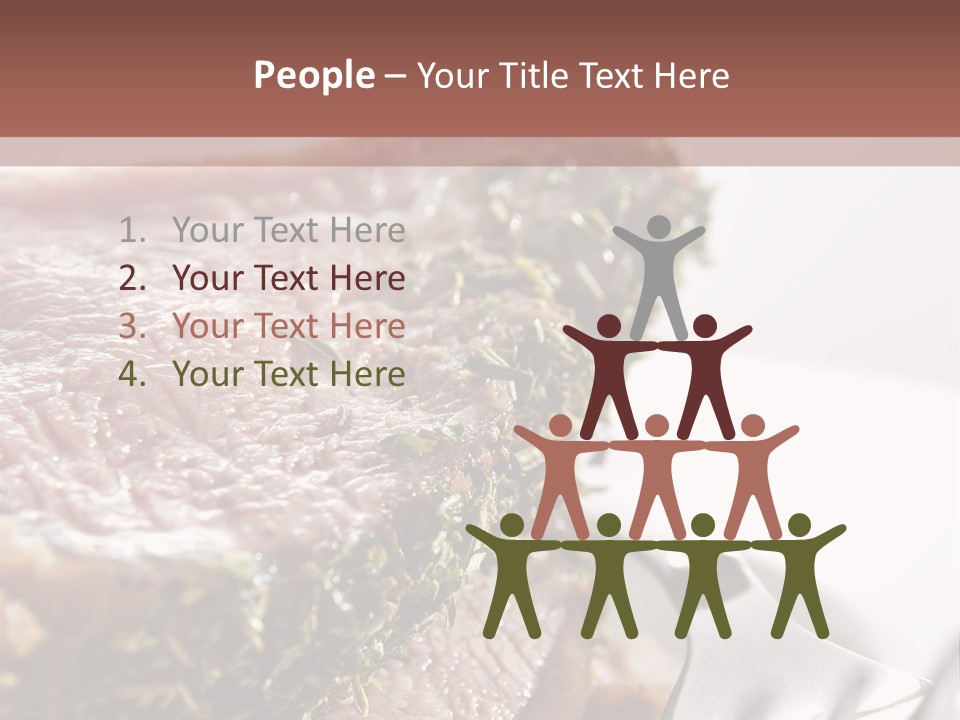 Herb Meal Gourmet PowerPoint Template