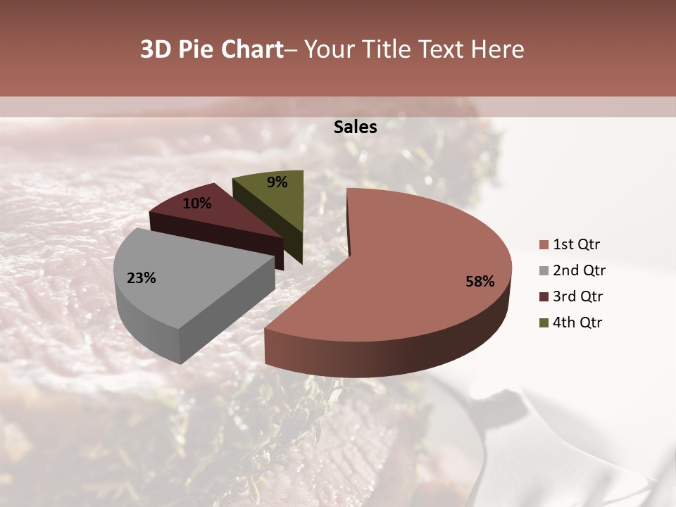 Herb Meal Gourmet PowerPoint Template