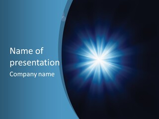 Sparkle Graphic Night PowerPoint Template