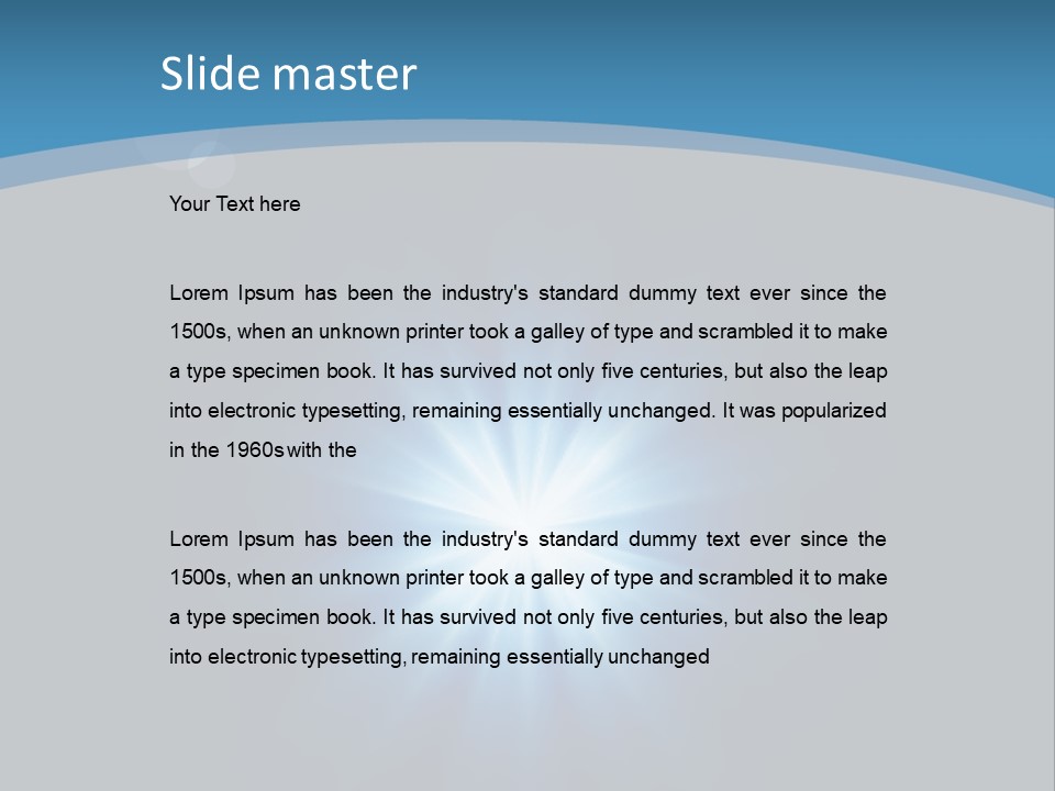 Sparkle Graphic Night PowerPoint Template