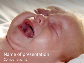 Life Small Screaming PowerPoint Template