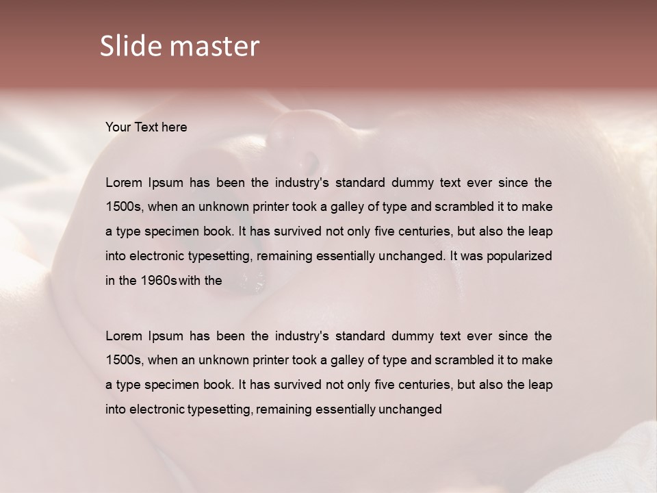 Life Small Screaming PowerPoint Template