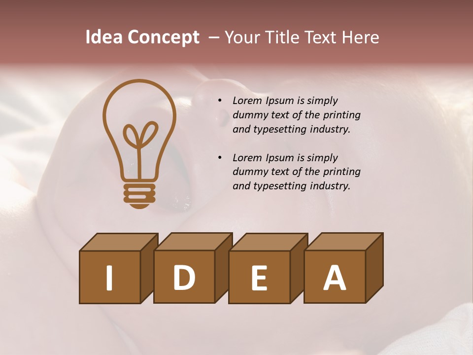 Life Small Screaming PowerPoint Template