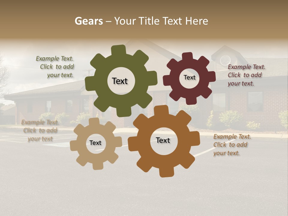 Facade Commerce Company PowerPoint Template