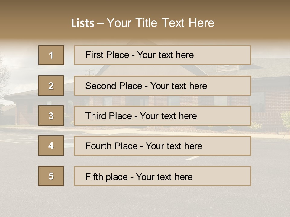 Facade Commerce Company PowerPoint Template