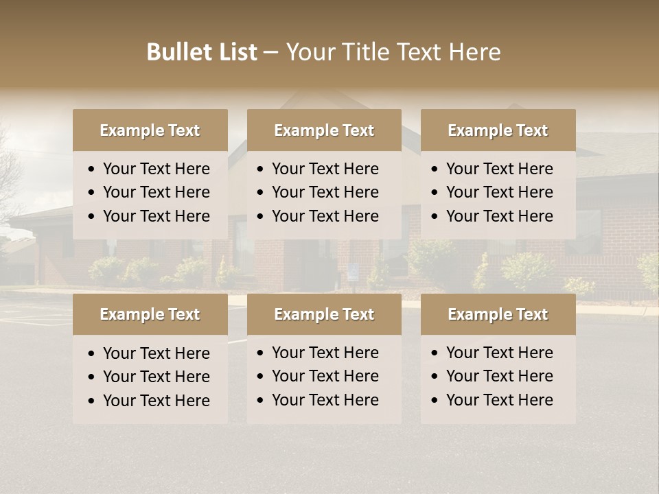 Facade Commerce Company PowerPoint Template